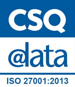 Logo calidad CSQ DATA ISO 27001:2013