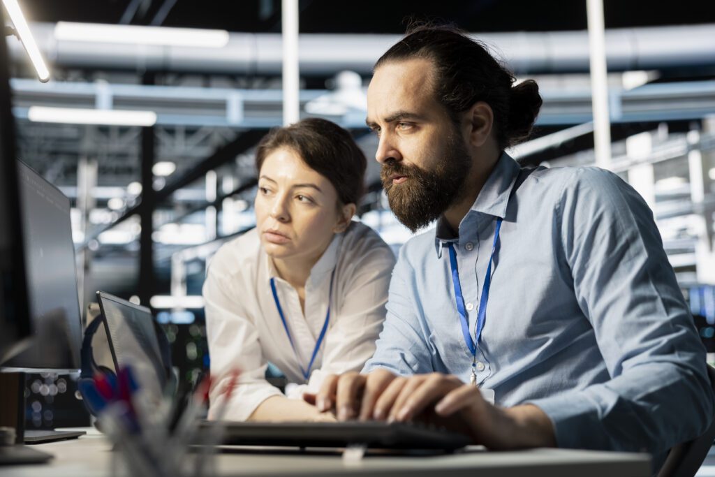 Data center coworkers