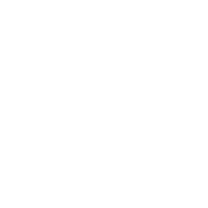 Logo Wordpress Blanco