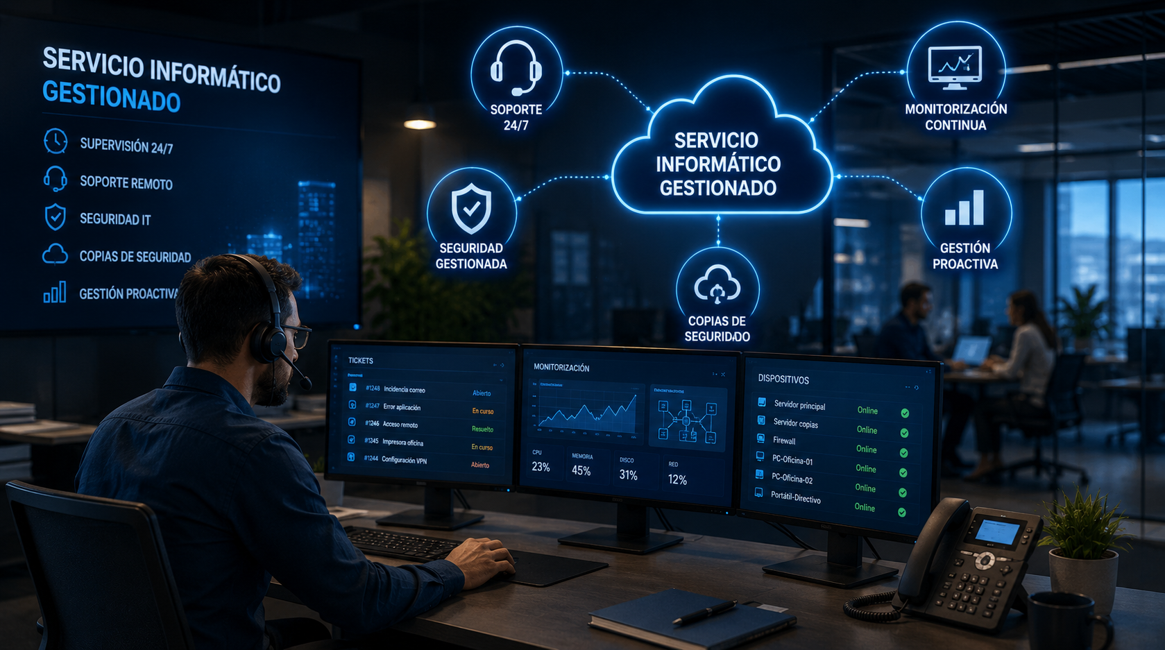Qu&eacute; es un servicio inform&aacute;tico gestionado y por qu&eacute; contratarlo
